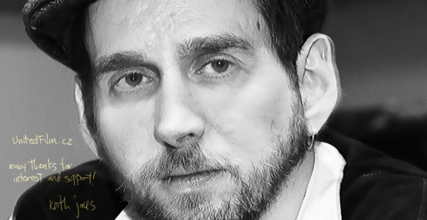 Keith Jones: Pár let jsem měl tu čest pracovat v bývalých kancelářích Miloše Havla v Paláci Lucerna a měl tak osobní vazbu na Barrandov Studio a historii české kinematografie
